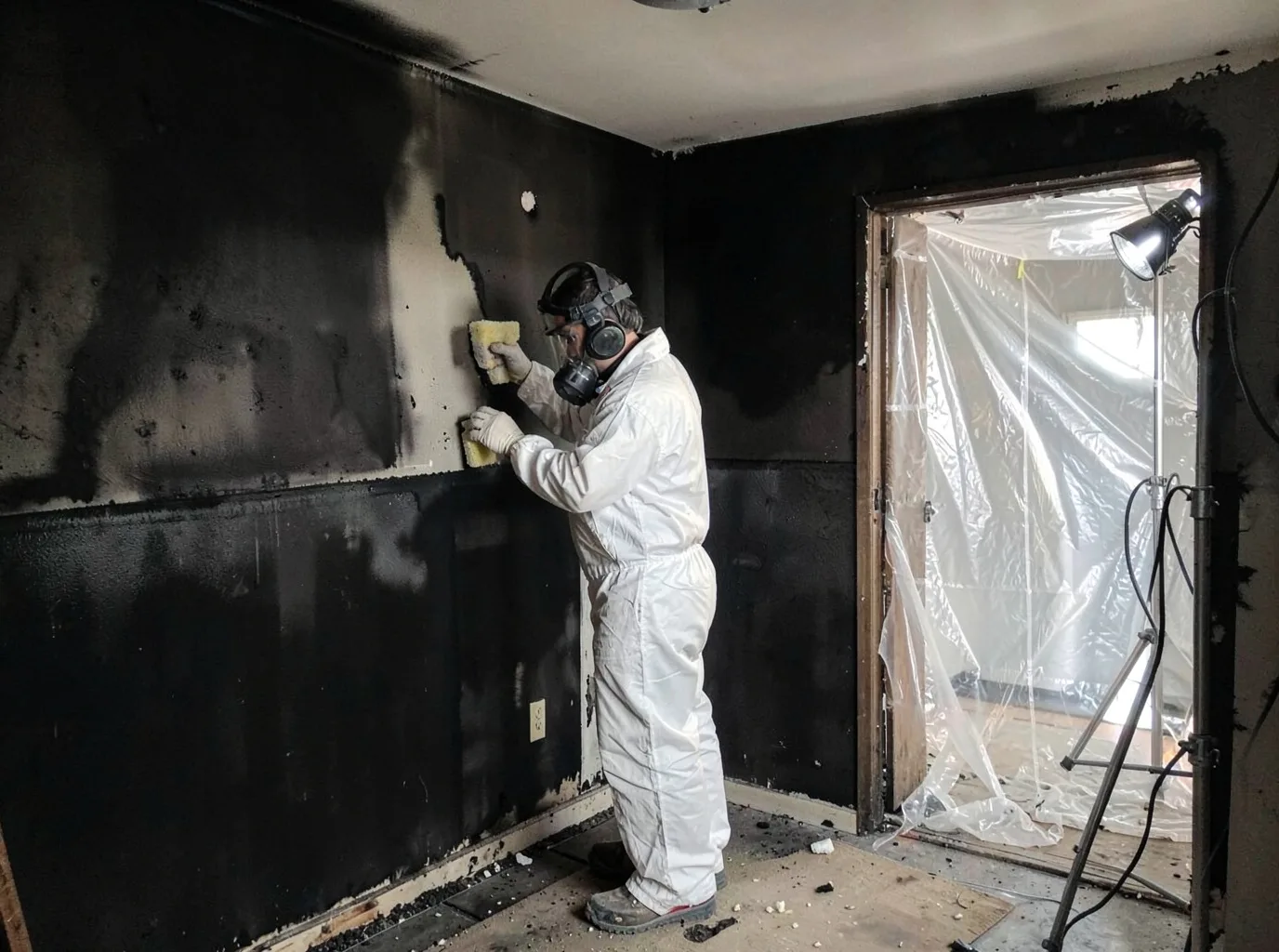 Fire Damage Restoration company in Leon, KS